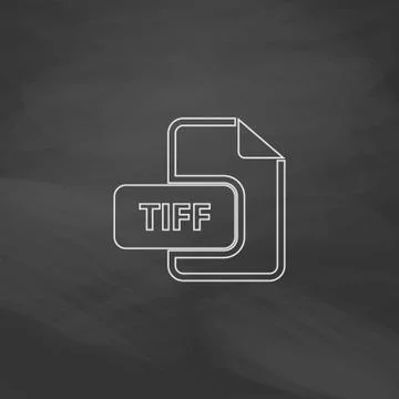 TIFF computer symbol Stock-Illustration
