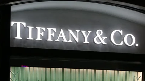 Tiffany &amp; Co. Store Stock Footage 203667982