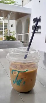 Tiff's coffee shop Stock Photos