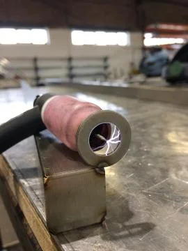 Tig Arc high frequency Plasma Foto stock