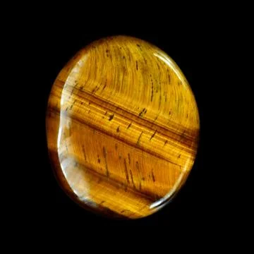 Tiger eye gemstone Foto stock