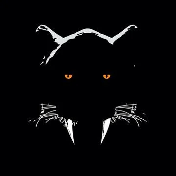 Tiger face Stock Illustration