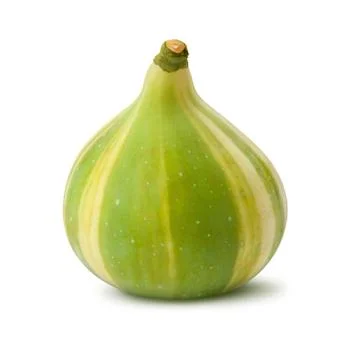 Tiger fig isolated with clipping path Stock Photos