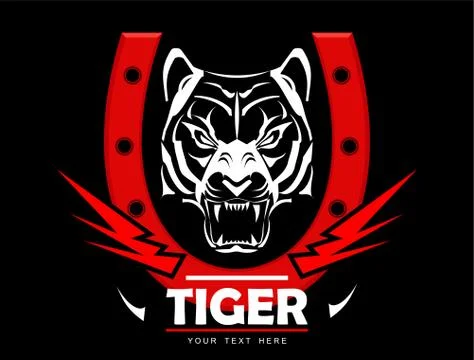 Tiger Head Stock Illustration