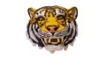 Tiger head. Stop motion animation. HD Footage