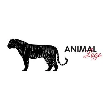 Tiger icon logo symbol vector illustration Stock Illustration