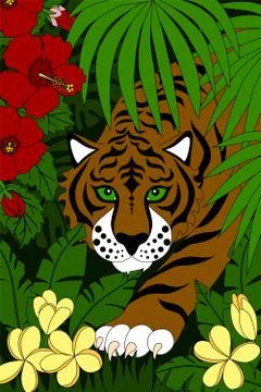 Tiger Stock Illustration