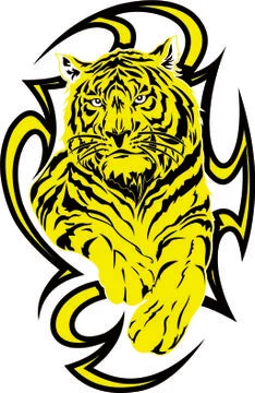 Tiger Stock Illustration