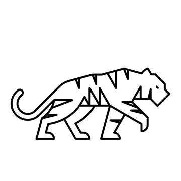 Tiger Logo Stock Illustration