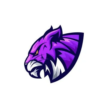 Tiger Logo Vector Design Template Stock Illustration
