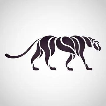 Tiger logo vector Stock Illustration