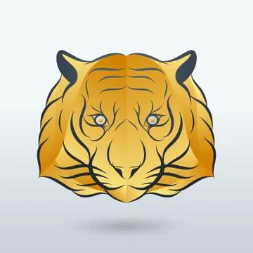 Tiger logo vector Stock Illustration