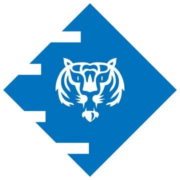 Tiger loho vector illustration design Stock Illustration