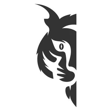 Tiger loho vector illustration design Stock Illustration