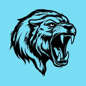 Tiger mascot and gaming logo Stock Illustration