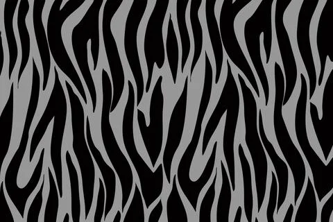 Tiger Pattern Illustration Stock Illustration