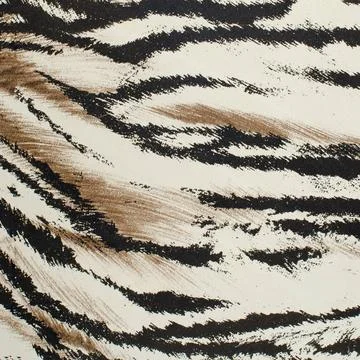 Tiger skin artificial pattern Brown and white tiger skin artificial patter... Stockfoto's