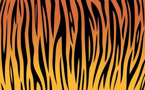 Tiger skin background Stock Illustration
