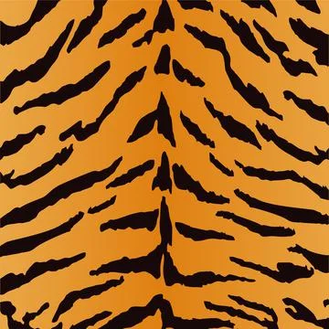 Tiger skin pattern vector image Stock Illustration