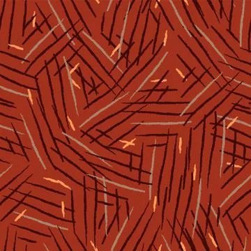 Tiger skin seamless pattern. African print fabric. Stockillustratie
