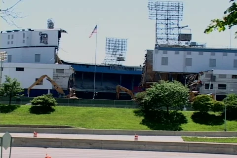 Tiger Stadium 02 Video stock 139362