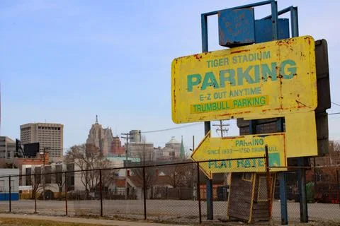 Tiger Stadium Foto stock