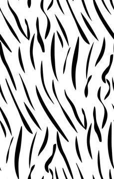 Tiger stripes pattern Stock Illustration