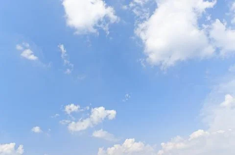 Tight Cloud Composition, Bright sky replacement Stock Photos
