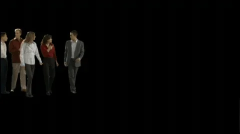 Tight Crowd Walking Stock Footage 78756