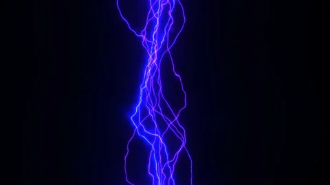 Tight Fine Lightning Electrical Arcs Arcing Beams Видео 143983810