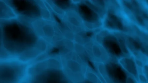 A Tight orbit around looping dark orange animated fractal energy kaliedascope Stock Footage 155300881