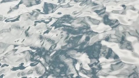 Tight texture of silver highlights dancing over dark blue water troughs Stock Footage 336221332