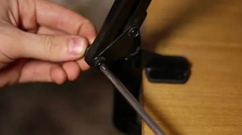 Tighten The Screw Stock Footage 35554714