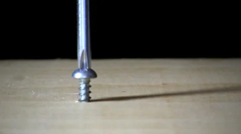Tighten screw by hand; 2 Stock Footage 10599857