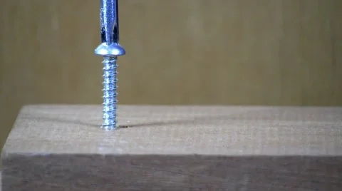 Tighten screw by hand; 4 Stock Footage 10599894