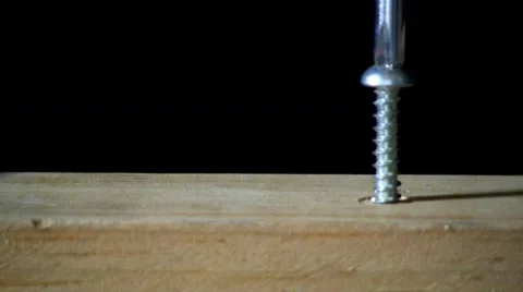 Tighten screw by hand Video stock 10599851