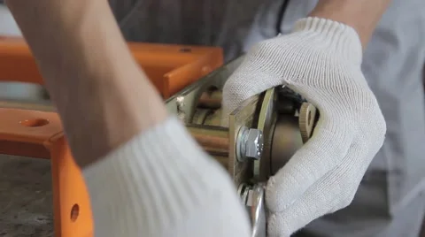 Tighten the screws Stock Footage 68416588