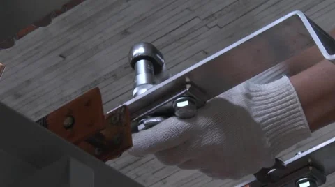 Tighten the screws Stock Footage 68416593