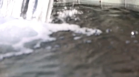 TIGHTER LAP POOL WATER FEATURE (TILT UP) Stock Footage 67639513