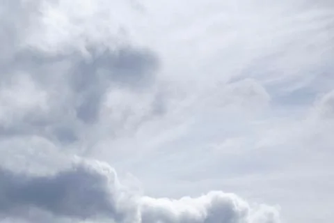 Tightly clouds in the sky Stock Photos