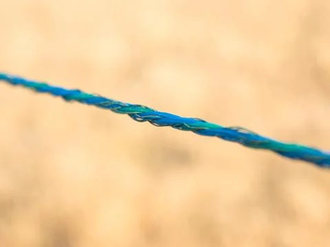 Tightrope blue Stock Photos