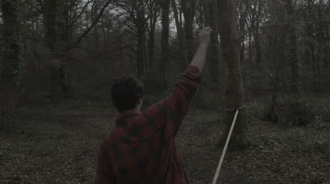 Tightrope walk, s3 Stock-Footage 38842853