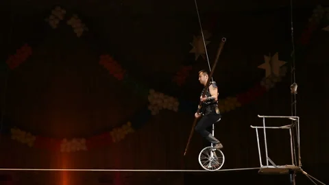 circus tightrope walker