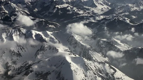 TightTrackSnow&amp;Mountains -0015 Stock Footage 64725433
