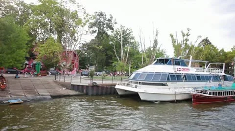 Tigre Harbor Stock-Footage 21363047