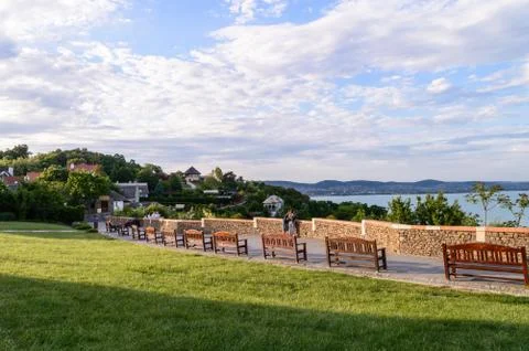 Tihany view Stock Photos