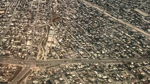 Tijuana aerial view Stock Footage 82154320