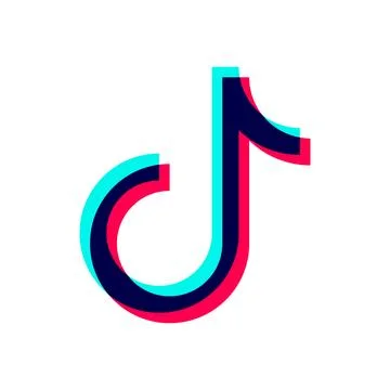Tik Tok logo icon vector. Stock Illustration