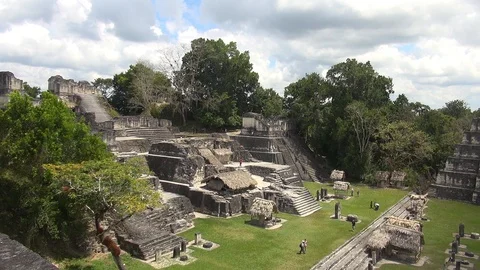 TIKAL GUATEMALA 3 Video stock 118850925