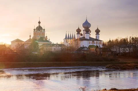 Tikhvin Assumption Monastery Stock Photos